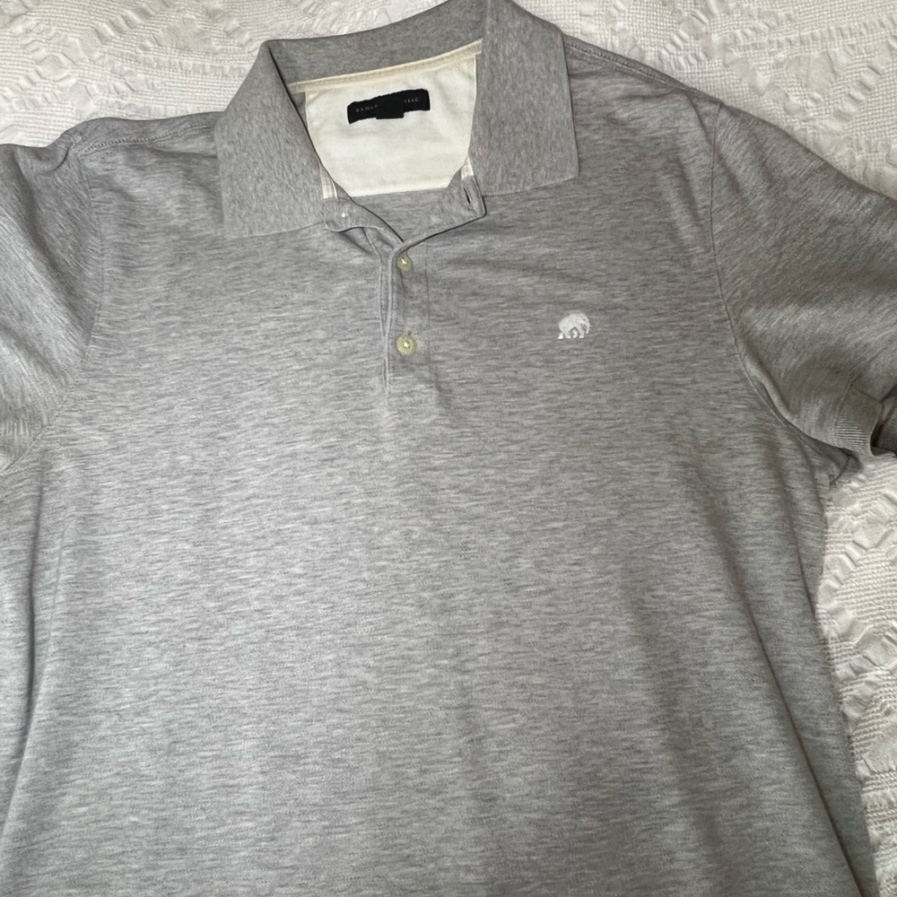 Banana Republic Mens Shirt Medium Grey